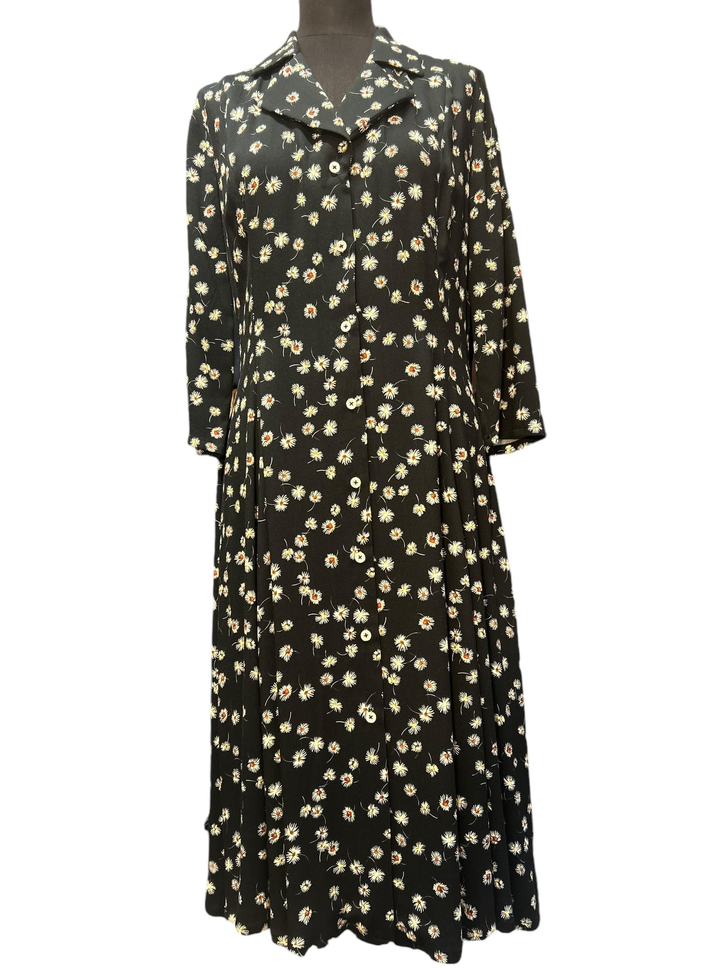 Robe marguerites évasée écoresponsable femme Aatise